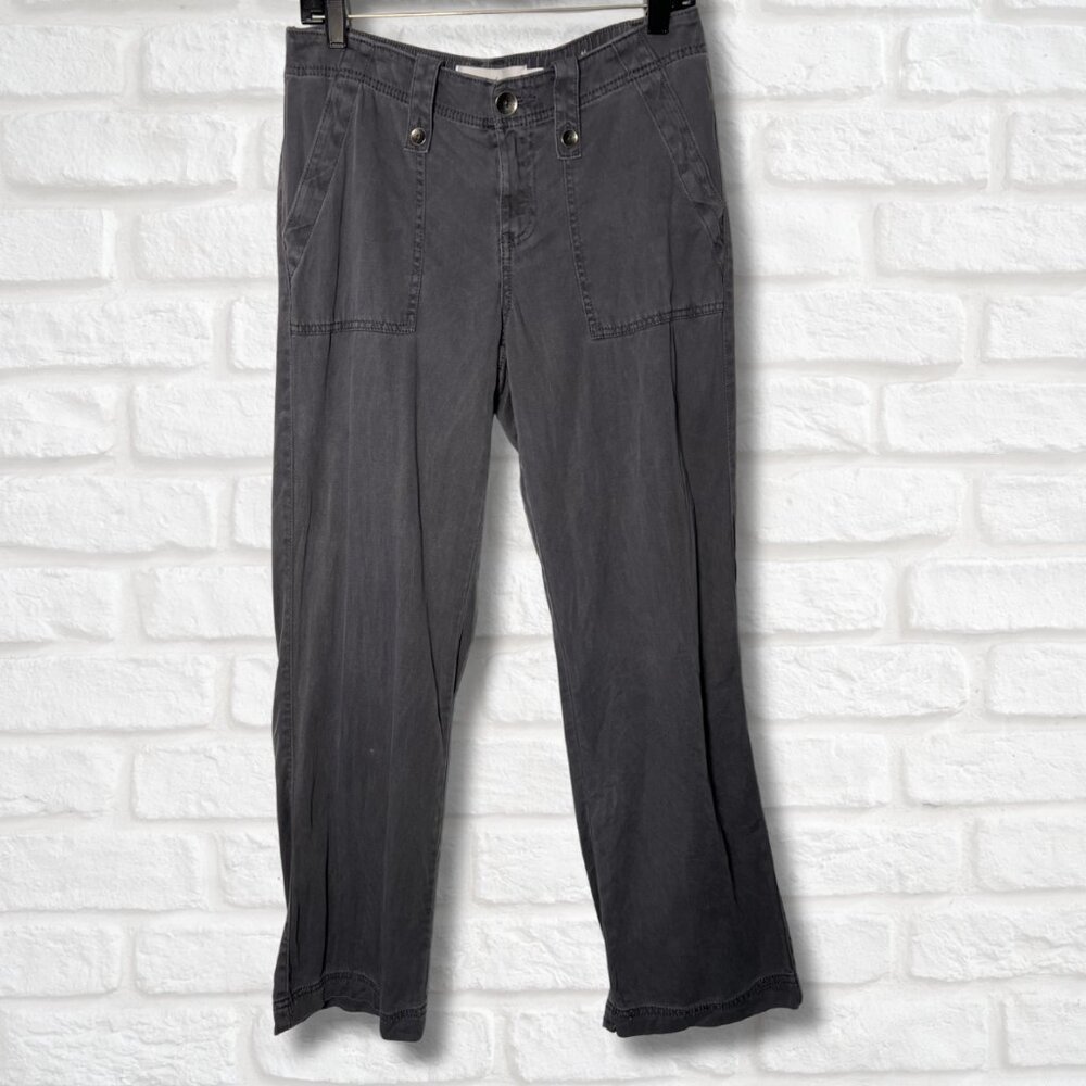 Sonoma Elastic Waist Utility Pant w/button and zip front (size 8)